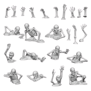 Green Stuff World - 3D printed set - Summon Skeletons 1:48
