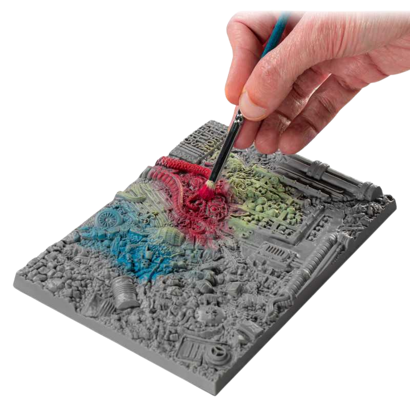 Green Stuff World - Drybrush texture palette
