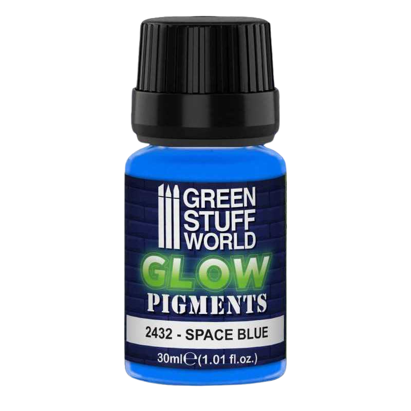 Green Stuff World - Glow in the Dark Pigment - SPACE BLUE