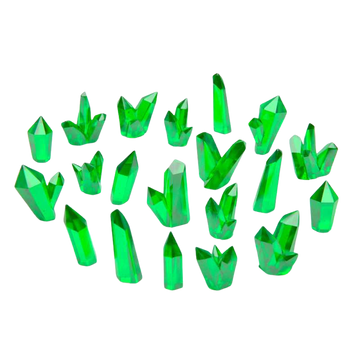 Green Stuff World - Green Resin Crystals - Large