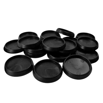 Green Stuff World - Hollow Plastic Bases - BLACK 32mm