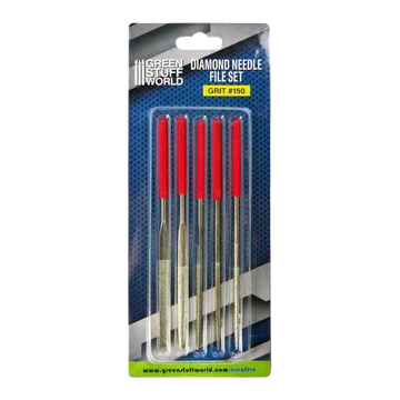 Green Stuff World - Diamond Needle Files Set - Grit 150