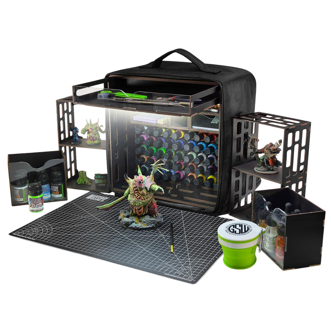 Green Stuff World - Miniature Portable Paint Station