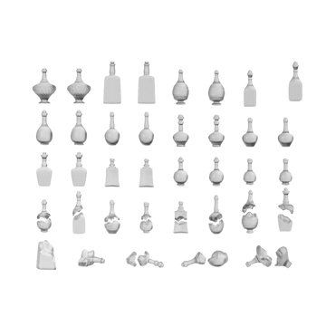 Green Stuff World - Potion and Liquor Bottles Resin Set