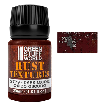 Green Stuff World - Rust Textures - DARK OXIDE RUST 30ml