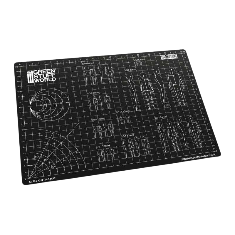 Green Stuff World - Scale Cutting Mat A4