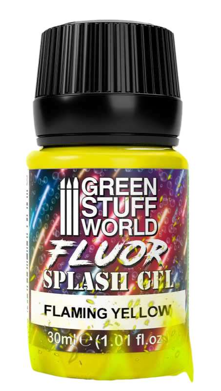 Green Stuff World - Splash Gel - Flaming Yellow
