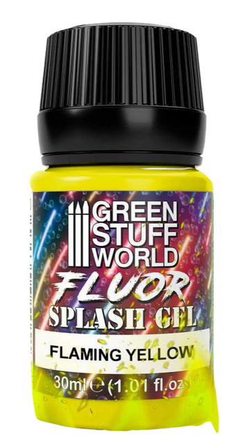 Green Stuff World - Splash Gel - Flaming Yellow
