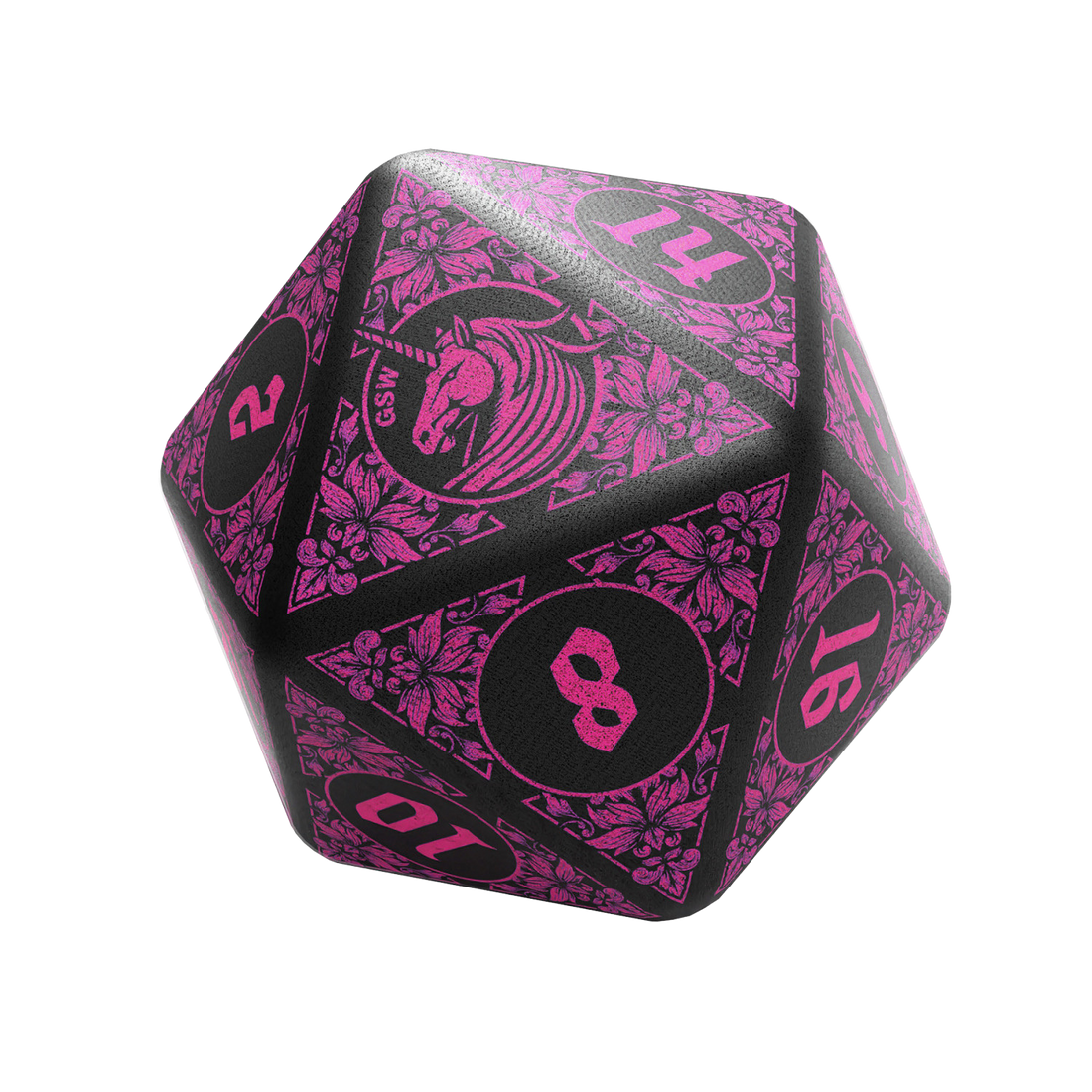 Squishy D20 Dice - UNICORN