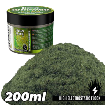 Green Stuff World - Static Grass Flock 2-3mm - COUNTRYSIDE SCRUB - 200 ml