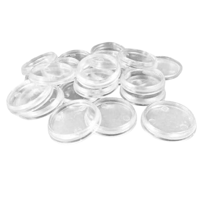 Green Stuff World - Transparent Hollow Plastic Bases - ROUND 25mm