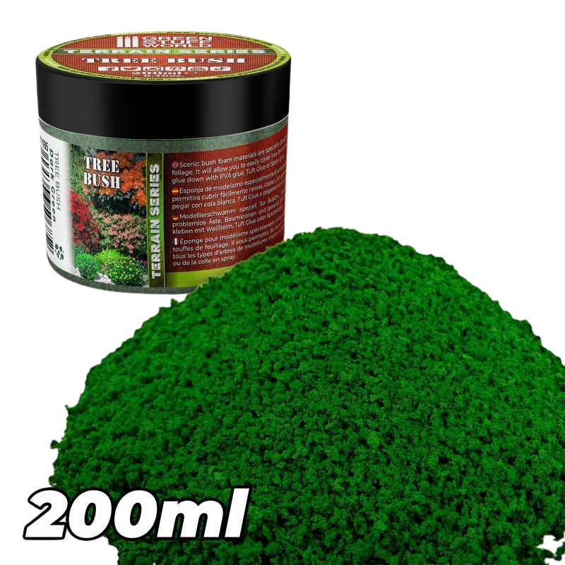 Green Stuff World - Tree Bush Clump Foliage - Dark Green - 200ml