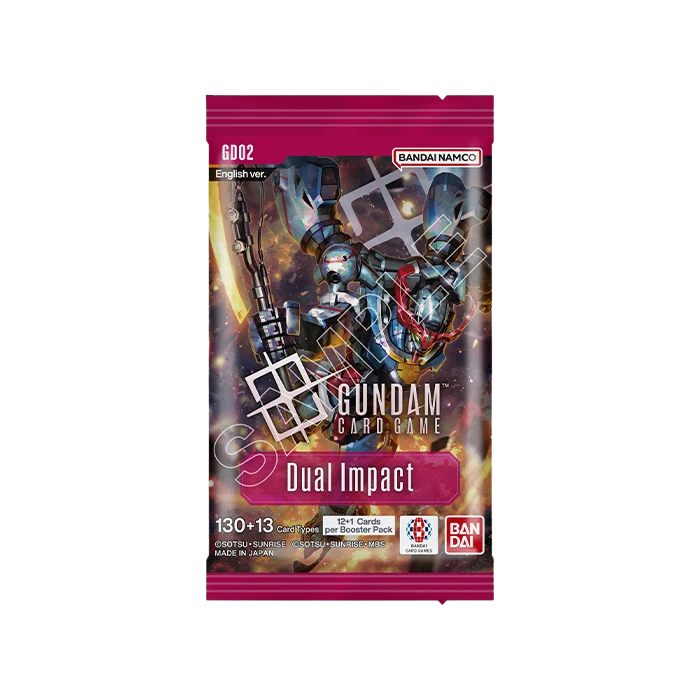 Gundam Card Game - Dual Impact GD02 Booster  - EN
