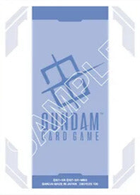 Gundam Card Game - Official Card Sleeves 01 - GUNDAM CARD GAME Logo