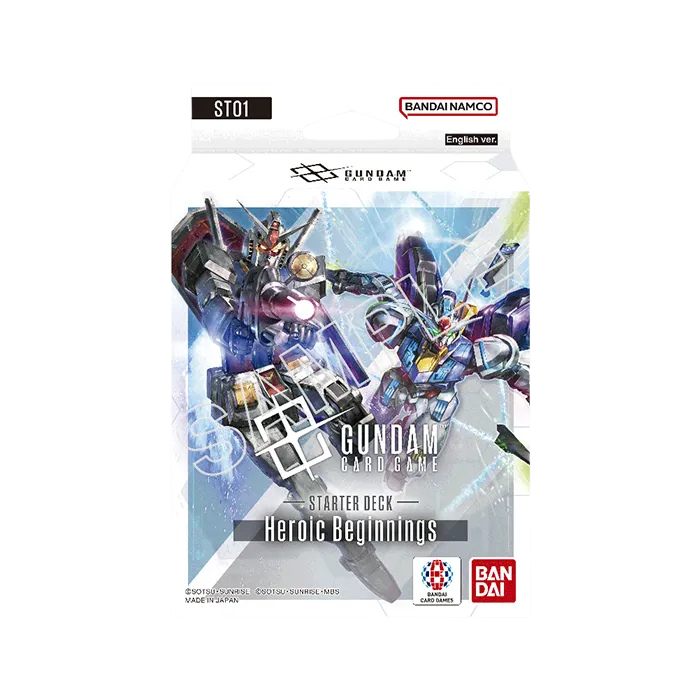 Gundam Card Game - Starter Deck ST01 Heroic Beginnings - EN