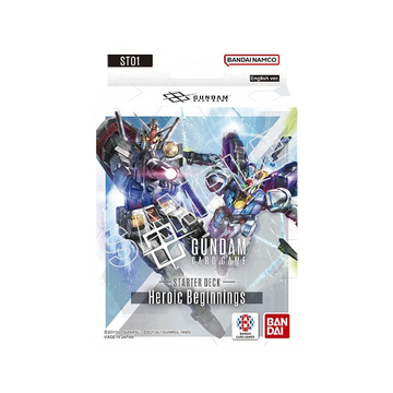 Gundam Card Game - Starter Deck ST01 Heroic Beginnings - EN