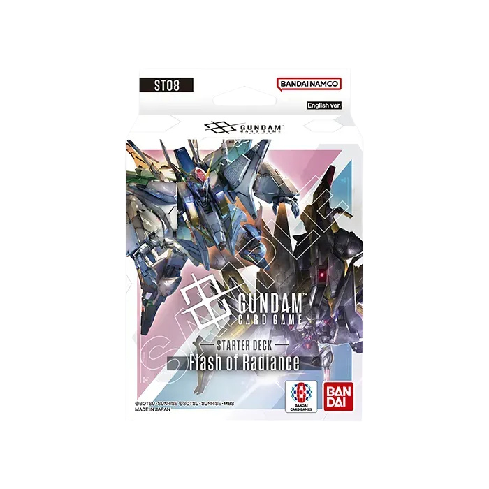 Gundam Card Game - Starter Deck ST08 Flash of Radiance - EN