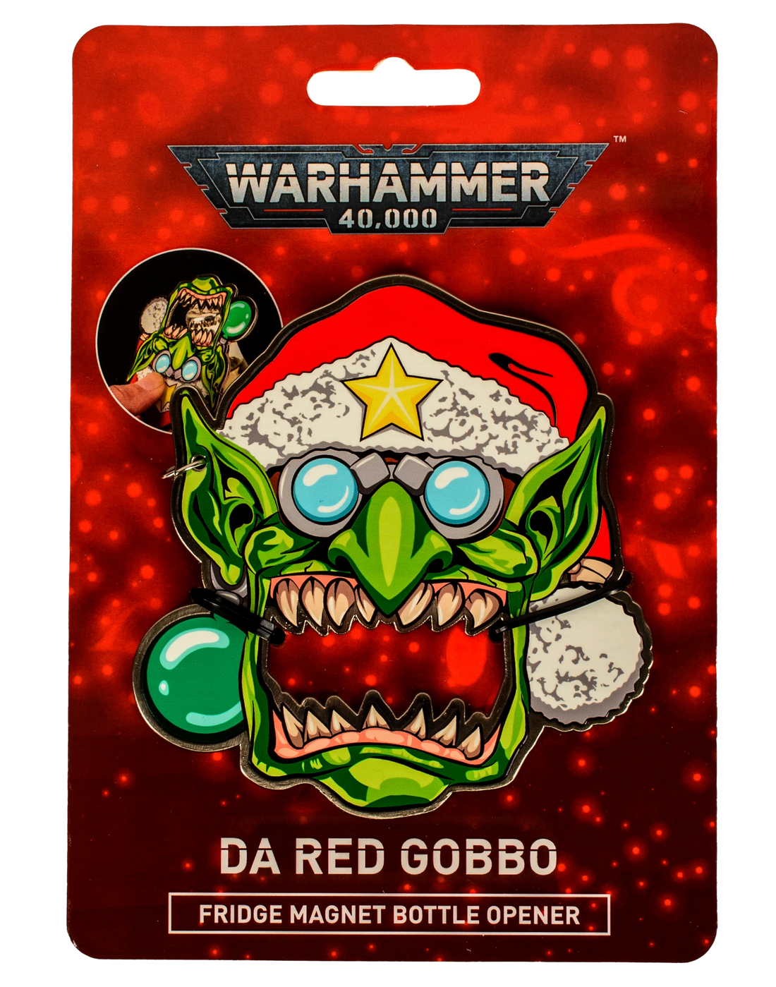 Warhammer 40,000 - Bottle Opener - Da Red Gobbo