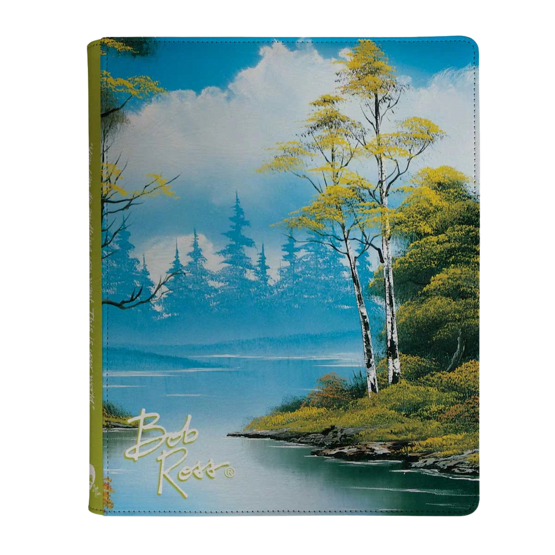 UP - Bob Ross Lakeside Path 9-Pocket Zippered PRO-Binder