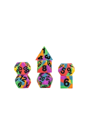 FanRoll - MDG Dice Set Pride Rainbow Flag