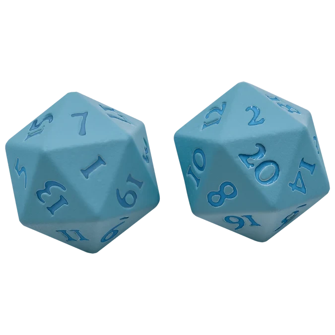 UP - Vivid Heavy Metal Dice: Light Blue