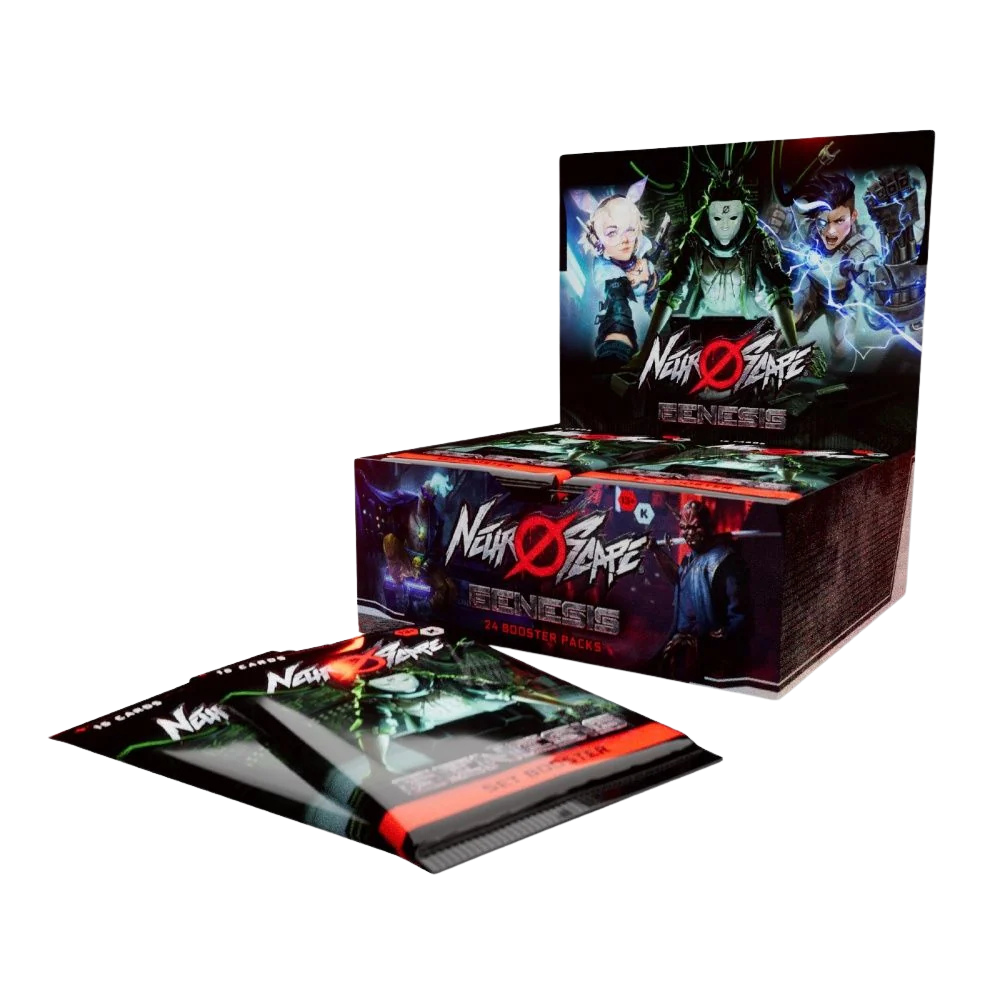Neuroscape TCG: Genesis Unlimited Booster Display