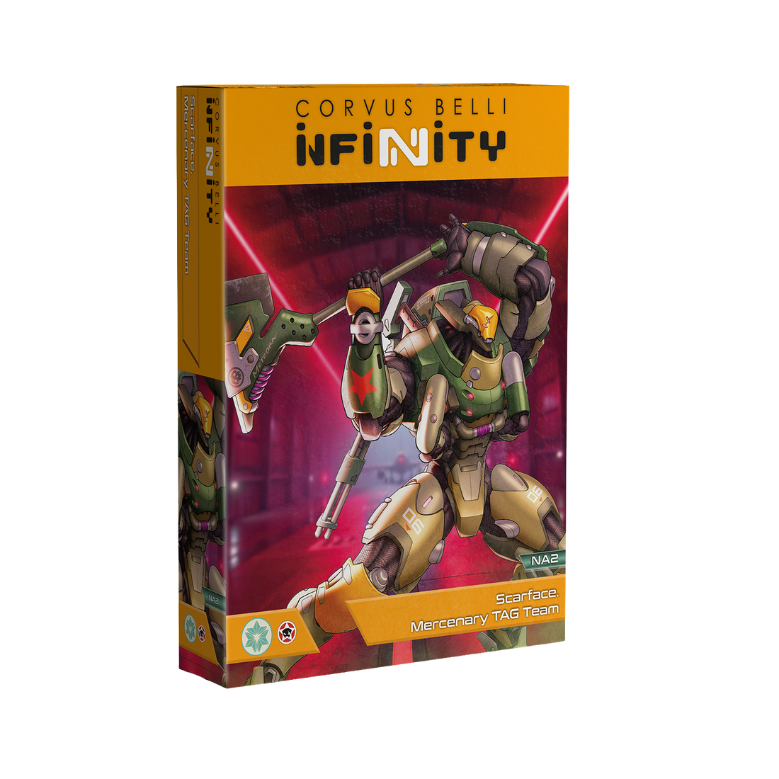 Infinity - Scarface & Cordelia. Mercenary Armored Team