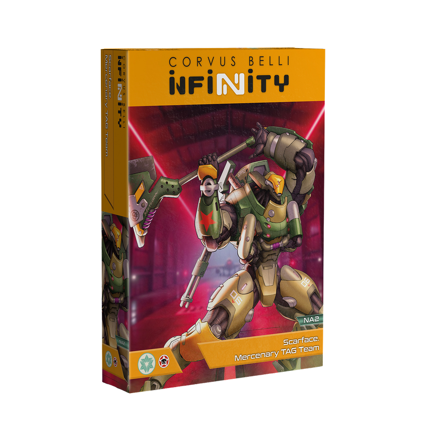 Infinity - Scarface & Cordelia. Mercenary Armored Team