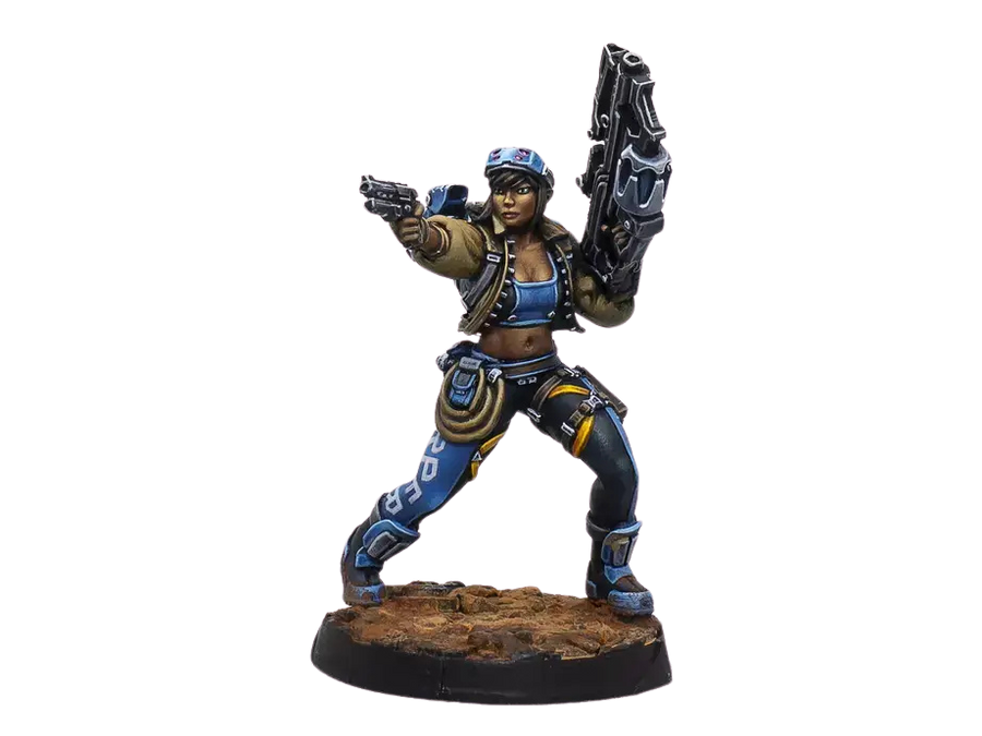 Infinity - Dr. Priya Harper, Archeo-raider (Plasma Carbine)