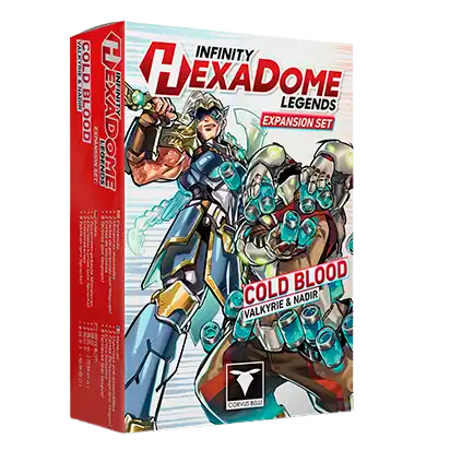 Expansão Infinity HexaDome Legends Cold Blood, Valkyrie e Nadir