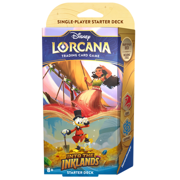 Disney Lorcana TCG - Into The Inklands Starter Deck - Ruby and Sapphire