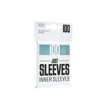 Just Sleeves - Inner Sleeves (100 Sleeves)