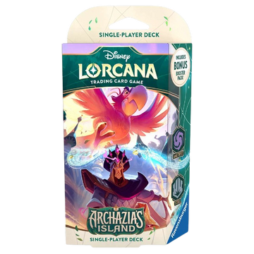 Disney Lorcana TCG - Archazia’s Island Starter Deck - Amethyst and Steel