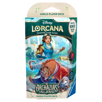 Disney Lorcana TCG - Archazia’s Island Starter Deck - Ruby and Sapphire