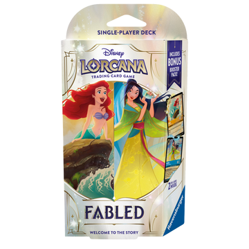 Disney Lorcana TCG - Fabled - Starter Deck - Amber and Sapphire