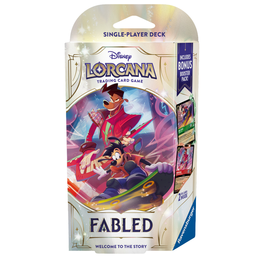 Disney Lorcana TCG - Fabled - Starter Deck - Ruby and Emerald