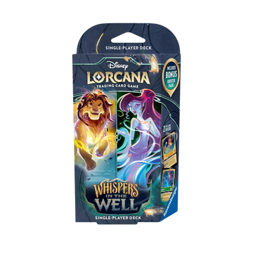 Disney Lorcana TCG - Whispers in the Well - Starter Deck - Amber and Emerald