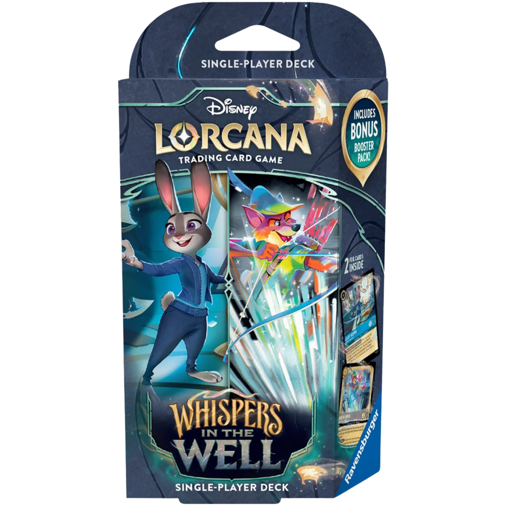 Disney Lorcana TCG - Whispers in the Well - Starter Deck - Sapphire and Steel