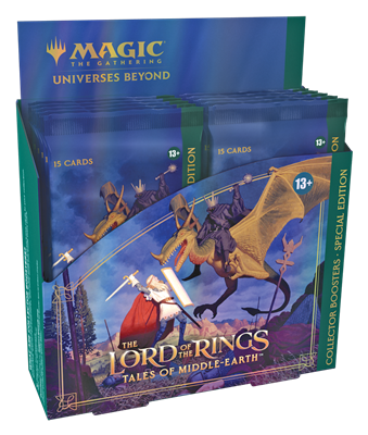 MTG - The Lord of the Rings: Tales of Middle-earth™ Special Edition Collector's Booster Display (12 Packs) - EN