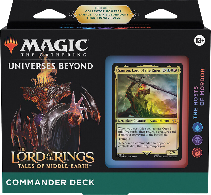 MTG - The Lord of the Rings: Tales of Middle-earth™ Commander Deck - The Hosts of Mordor