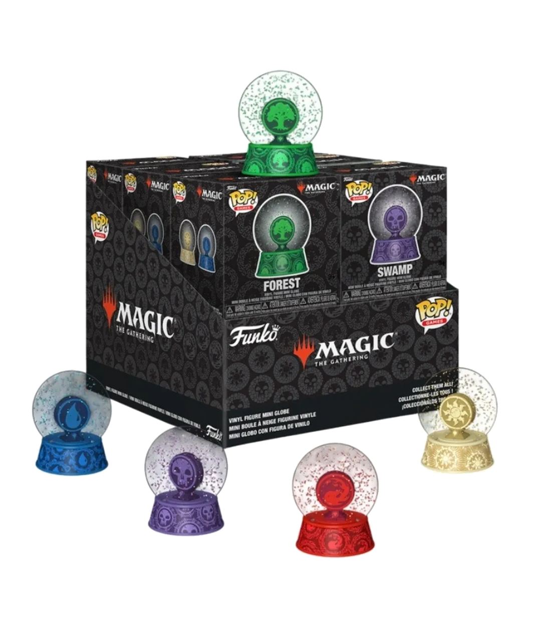 Globo de neve com purpurinas Magic: The Gathering