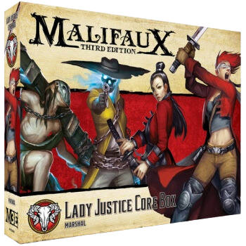 Malifaux 3rd Edition - Lady Justice Core Box