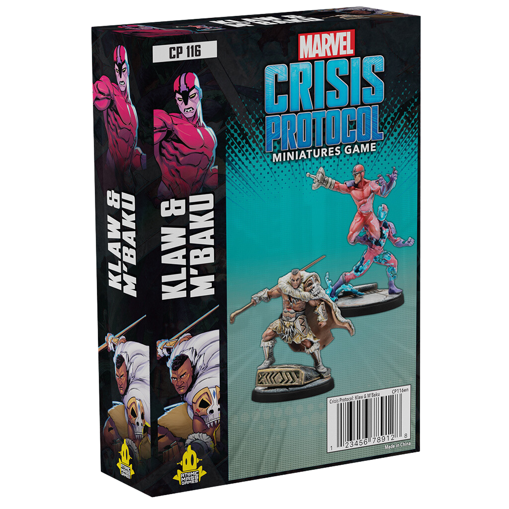 Marvel Crisis Protocol: Klaw and M’Baku - EN
