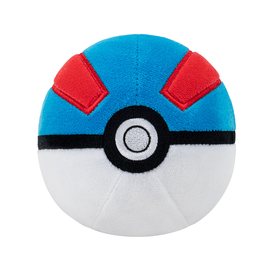 POKEMON PELUCHE GREAT BALL 10CM