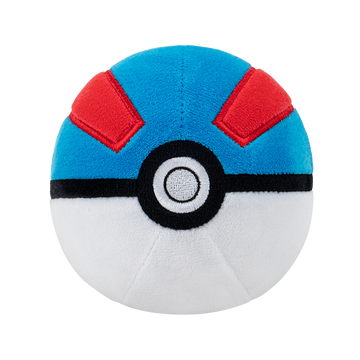 POKEMON PELUCHE GREAT BALL 10CM