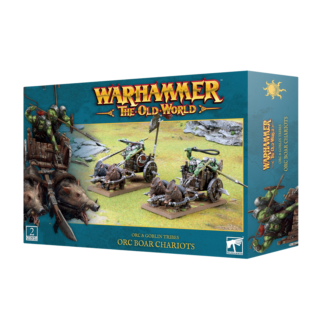 ORC & GOBLIN TRIBES: Orc Boar Chariots