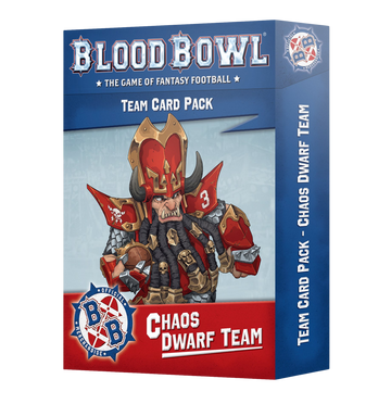 Blood Bowl - Chaos Dwarf Team Cards