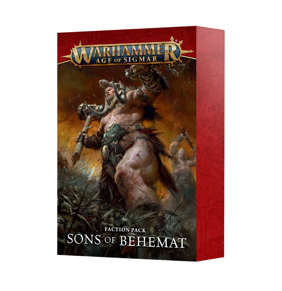 Warhammer Age of Sigmar Faction Pack: Sons of Behemat