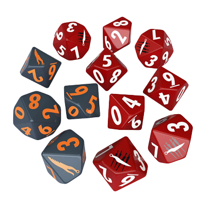 FALLOUT FACTIONS: Dice Sets - The Disciples