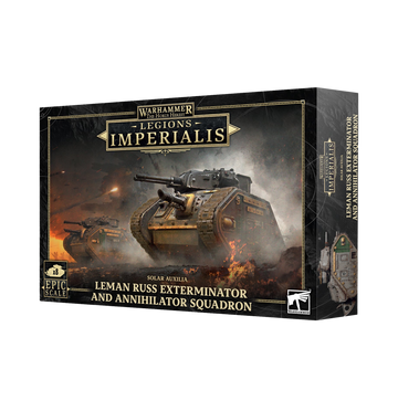 Legions Imperialis: Leman Russ Exterminator and Annihilator Squadron